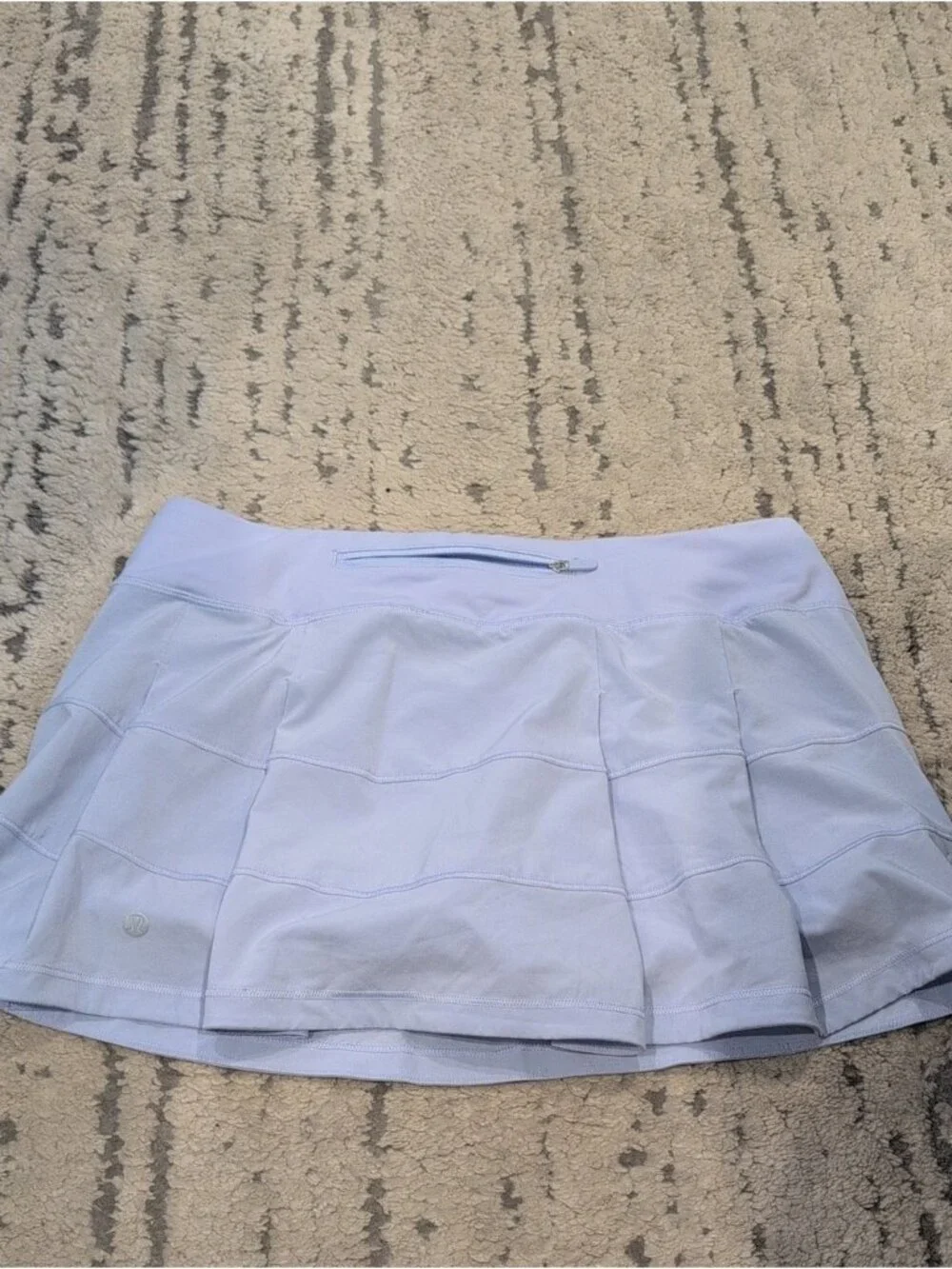 Lululemon Pace Rival Mid-Rise Skirt Pastel Blue